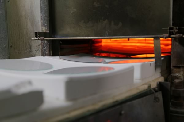 White coated quartz heater