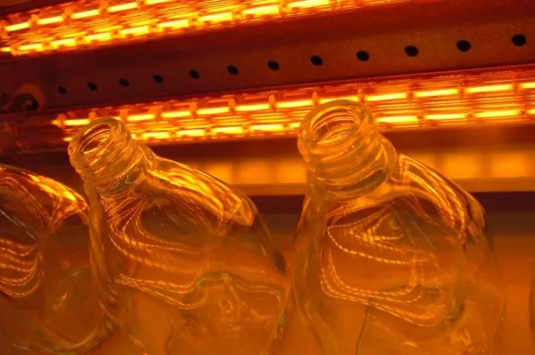 Safety glass cutting heater
