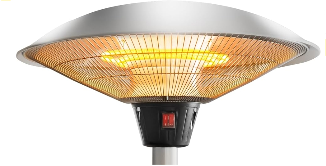 Workshop ceiling infrared heater