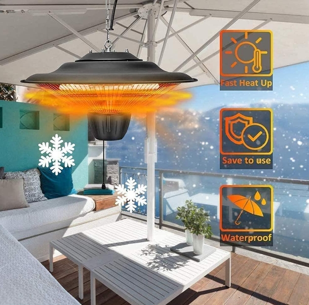Sunlike infrared heater